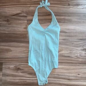 Hollister Light Blue Bodysuit
